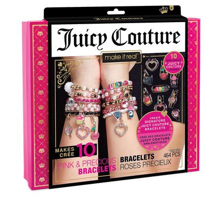 Make It Real Juicy Couture Pink & Precious Brac elet Kit