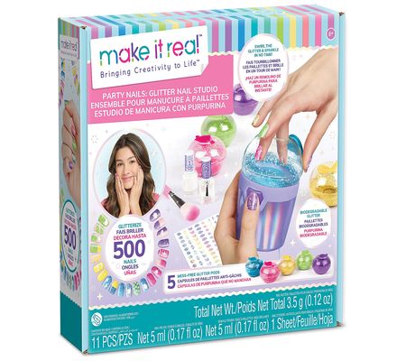 Make It Real: Party Nails Glitter Nail Studio