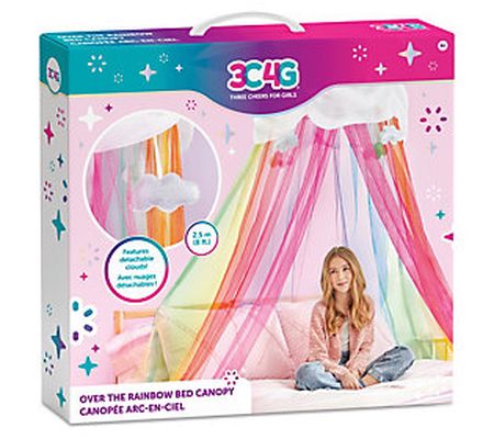 Make It Real Rainbow Bright Bed Canopy