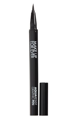 MAKE UP FOR EVER Aqua Resist Graphic Pen 24 Hour Waterproof Intense Eyeliner