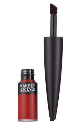 Make Up For Ever Rouge Artist For Ever Matte 24 Hour Longwear Liquid Lipstick in 402 Constantly On Fire