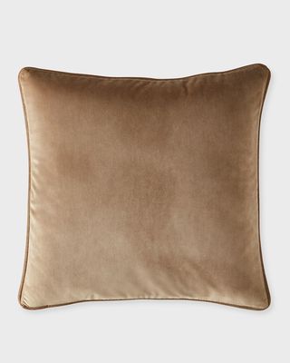 Makehift Velvet Pillow, 20" Square