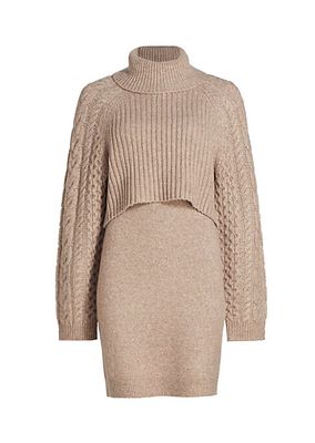 Mal Two-Piece Sweater & Minidress Set