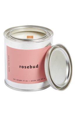 Mala the Brand Rosebud Scented Candle in Grey
