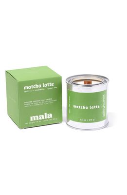 Mala the Brand Wood Wick Candle in Matcha Latte