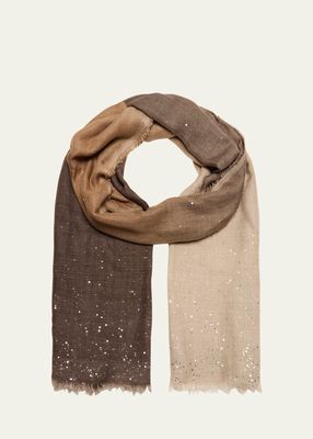 Malery Ombre Cashmere-Blend Scarf