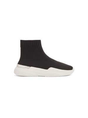 Mallet almond-toe ankle-length trainers - Black