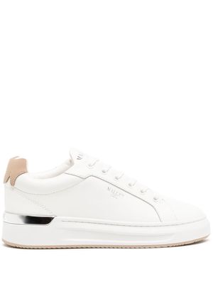 Mallet low-top lace-up sneakers - White