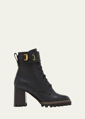 Mallory Buckle Combat Boots