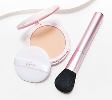 Mally Soft as Silk Powder Foundation with Brush