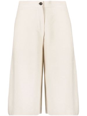 Malo button-fastening bermuda shorts - Neutrals