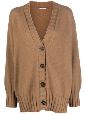 Malo button-up cardigan - Brown