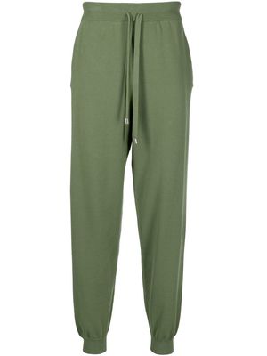 Malo cashmere drawstring track-pants - Green