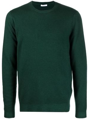 Malo crew neck virgin wool jumper - Green