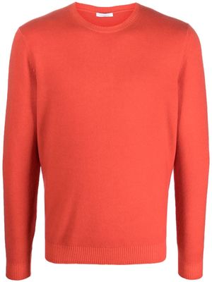 Malo crew-neck virgin-wool jumper - Orange
