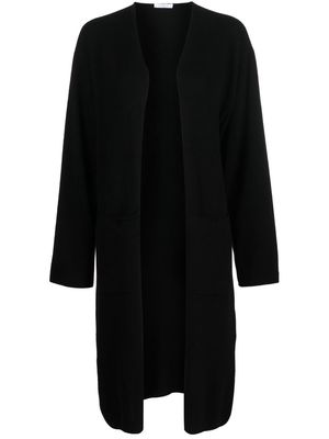 Malo draped cashmere cardigan - Black