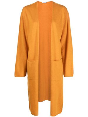 Malo draped cashmere cardigan - Yellow