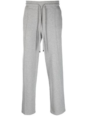 Malo mélange drawstring track pants - Grey