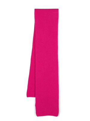 Malo rectangle-shape cashmere scarf - Pink