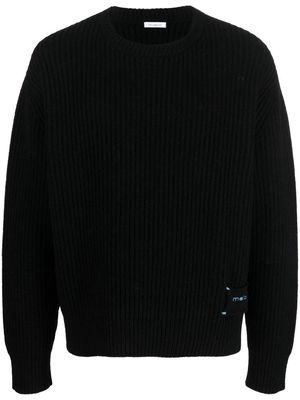Malo ribbed-knit cashmere jumper - Black