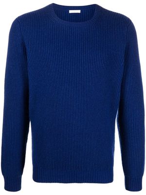 Malo ribbed-knit cashmere jumper - Blue