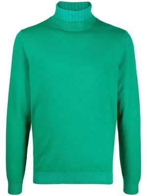 Malo roll-neck knit jumper - Green