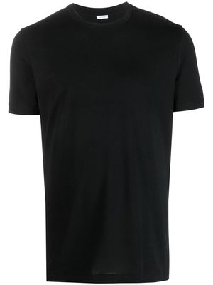 Malo short-sleeved stretch-cotton T-shirt - Black