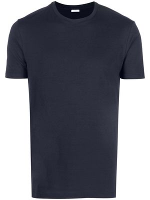 Malo short-sleeved stretch-cotton T-shirt - Blue