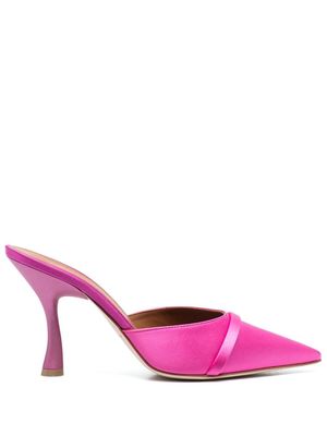 Malone Souliers 95mm sculpted heeled mules - Pink