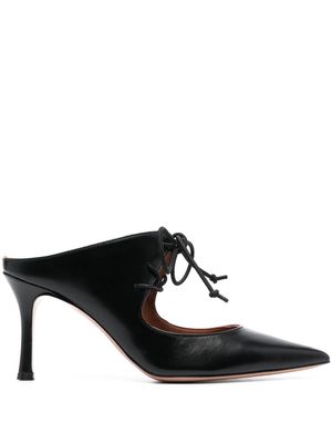 Malone Souliers Marcia 85mm leather pumps - Black