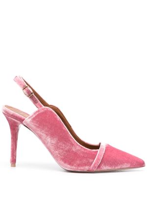 Malone Souliers Marion 90mm leather pumps - Pink
