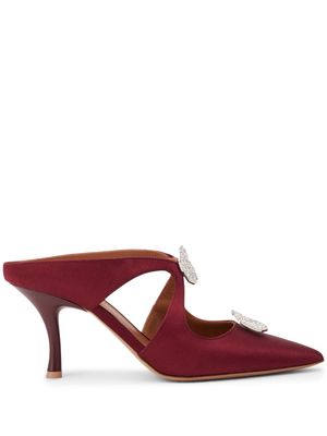 Malone Souliers Tina 90mm pointed-toe mules - Red
