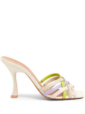 Malone Souliers West 90mm leather sandals - Neutrals