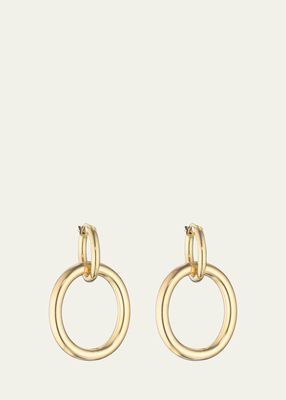 Mama 18k Gold Link Earrings