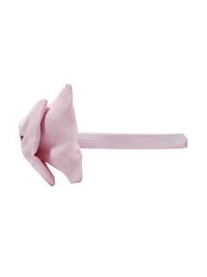 MAMA LUMA KIDS Napa Rose bow-detail headband - Pink