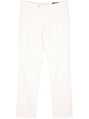 Man On The Boon. cotton-blend chino trousers - White