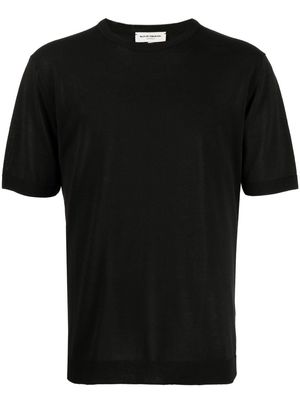 Man On The Boon. crew neck short-sleeved T-shirt - Black