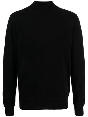 Man On The Boon. fine-knit cashmere jumper - Black