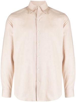 Man On The Boon. long-sleeve cotton-blend shirt - Neutrals