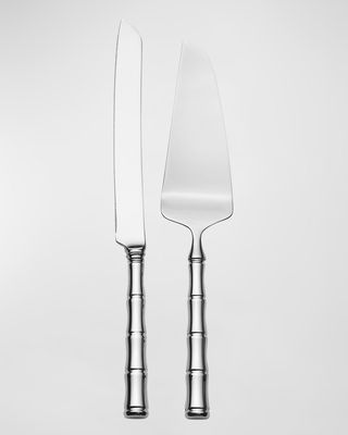 Mandarin 2-Piece Cake Knife & Server Set