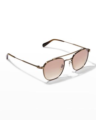 Mandeville Square Metal/Plastic Sunglasses