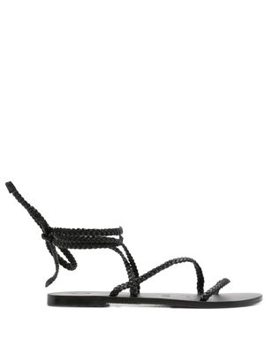 Manebi Canyon leather sandals - Black