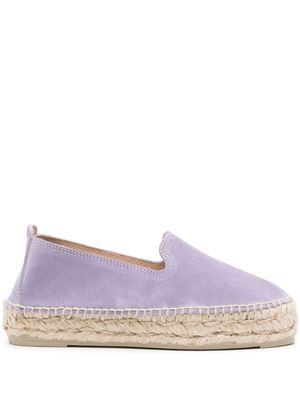 Manebi Hamptons flat espadrilles - Purple