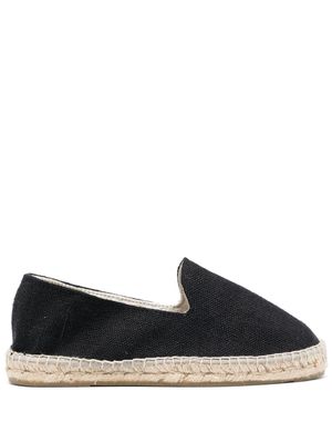 Manebi slip-on flat espadrilles - Black