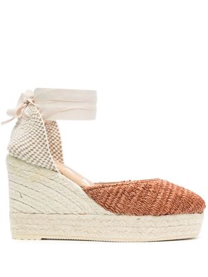 Manebi Yucatán 100mm espadrilles - Neutrals