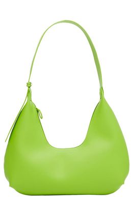 MANGO Fluor Shoulder Bag in Lime