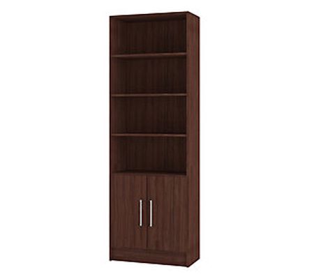 Manhattan Comfort Catarina Cabinet with 6 Shelv es