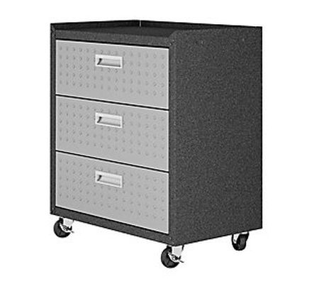 Manhattan Comfort Fortress 31.5" Garage Mobile Chest