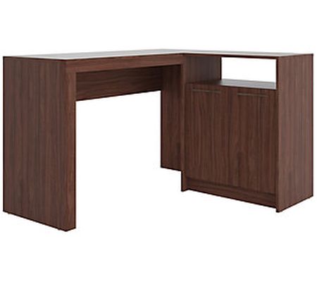 Manhattan Comfort Kalmar L-Shaped Office Desk