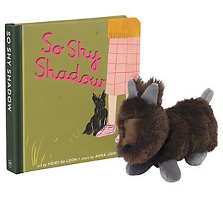 Manhattan Toy So Shy Shadow Baby Book and Plush Set